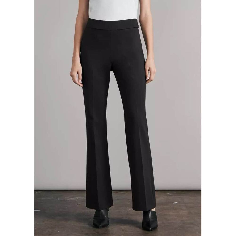RAG & BONE Women's Irina Ponte Wide Leg Pant Size S In Black